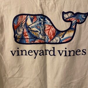 Vineyard Vines White Cotton Tee